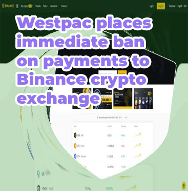 Binance crypto exchange website
