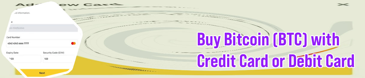 Buy crypto with credit card